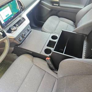 Driver side showing large storage area