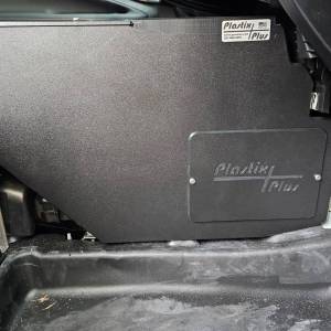 Passenger sidewall with access panel